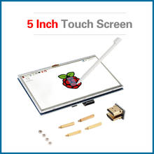 S ROBOT 5 Inch Raspberry Pi 4 Model B Touchscreen LCD Display Module + Acrylic Holder compatible for Raspberry Pi 3B+/3B RPI110 2024 - buy cheap