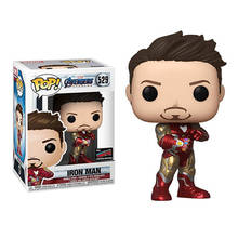 Funko POP Marvel Avengers Iron Man Tony Stark PVC Action Figure Dolls Collection Model Toys for Kids Birthday Christmas Gift 2024 - buy cheap