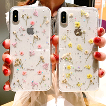 Flor bonito caso do telefone móvel para iphone 12 mini 11 pro x xr xs max casos para iphone 7 se 8 plus 6s capa de telefone 2024 - compre barato