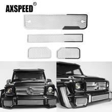 AXSPEED Stainless Steel Mesh Grille Intake Grille Cover for Traxxas TRX-6 G63 1/10 RC Rock Crawler Car Upgrade Parts 2024 - buy cheap