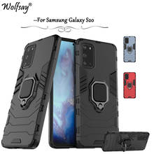 Для samsung Galaxy S20 чехол для samsung S20 чехол противоударный силиконовый чехол подставка держатель жесткий чехол для телефона для samsung Galaxy S20 2024 - купить недорого