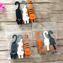3pcs/pack Lovely Cat design Wooden Clip set Mini Wooden Clips For Photo Clips Clothespin Craft Decoration Clips Pegs 2024 - buy cheap