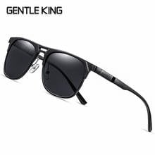 GENTLE KING-gafas de sol polarizadas para hombre, lentes de aluminio y magnesio, UV400, marca 2024 - compra barato