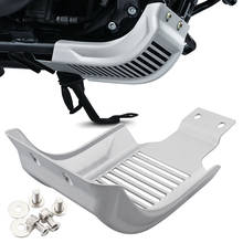 Cubierta de chasis de motor de placa de deslizamiento plateada para motocicleta Harley Sportster 883 1200 XL 48 72, cubierta de alerón de carenado 2024 - compra barato