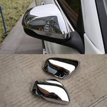 High Quality Car Back Rear View Rearview Side Door Mirror Cover Stick Trim Frame 2pcs For Honda HRV HR-V Vezel 2019 2020 2021 2024 - buy cheap