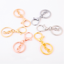 4pcs/lot Key Ring 30mm Keychain Long 68mm Lobster Clasp Key Hook Keyrings For Jewelry Making Finding DIY Key Chains Accessories 2024 - buy cheap