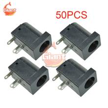 Toma de corriente de 5,5x2,1mm, conector macho, DC-005, DC005, montaje PCB, hembra, 50 unids/lote 2024 - compra barato