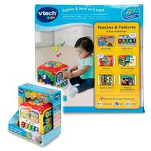 Vtech COS263656 сортировать и открыть для себя развивающий куб, многоцветная 9-36 месяцев интерактивная обучающая забавная игрушка 2024 - купить недорого