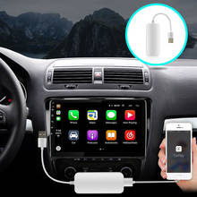 Автомобильный смарт-ключ Ekiy, USB портативный адаптер Apple Carplay Box для Android, автомобильный мультимедийный плеер, Авторадио, GPS-навигация 2024 - купить недорого