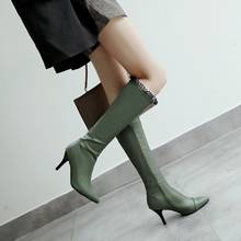 Plus Size  10 11-17 boots women shoes  boots for women ladies boots shoes woman winter Color matching point 2024 - buy cheap