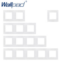 Wallpad Luxury PC Panel Frame White Hotel Panel Vertical and Horizon Frame 1 2 3 4 5 Frames Panel Only 2024 - buy cheap