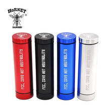 HORNET Portable 30MM Aluminum Herb Grinder Case Tobacco Grinder With Storage Room Case Cigarette Organizer Boxes Smoking 2024 - buy cheap