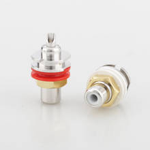 4pieces High Perfomance rhodium plated Cardas GRFA Thick Female Jack RCA Connector 2024 - buy cheap