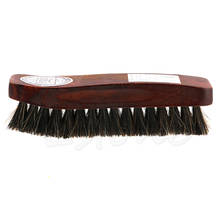1pc Professional Wooden Handle Horse Hair Bristle Boot Shoes Shine Buffing Brush L4MB 2024 - buy cheap