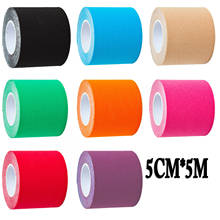 5CM*5M Kinesiology Tape Muscle Bandage Sports Cotton Elastic Adhesive Strain Injury Tape Knee Muscle Pain Relief Stickers 2024 - buy cheap