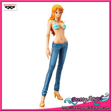 PrettyAngel-Banpresto Grandista La GRANDLINE LADY ONE PIECE, figura de colección Nami 2024 - compra barato