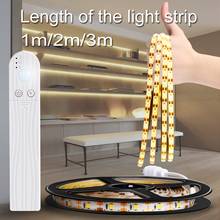 Wireless Motion Sensor LED Strip Light 5M USB Fita LED Strip Lamp Tape TV Under Bed Cabinet Closet Wardrobe Stairs Night Light 2024 - buy cheap