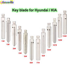 #13 #15 #29 #33 #50 #77 #92 KD Flip Key For Kia K2 K5 For Hyundai Verna I30 IX35 HB20 Sonata Elantra HY20/TOY40/TOY48 Key Blade 2024 - buy cheap