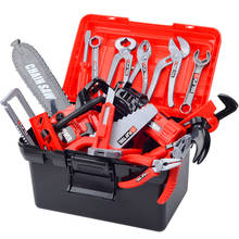 Tool Box Toy Repair Tool Toys Set for Boy Children Pretend Play Engineer Simulation Box Toy Toolbox Plastic Drill Tools Set Gift 2024 - buy cheap