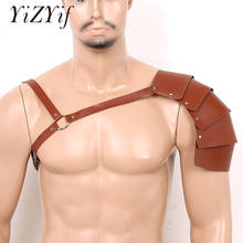 Chest Harness Men Faux Leather Adjustable Lingerie Body Chest Harness Belt Shoulder Armor Mens Harness Cosplay Costume Clubwear 2024 - buy cheap