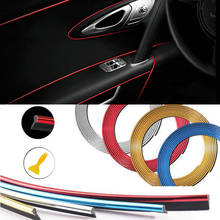 Molduras flexibles de decoración Interior para coche, tiras de molduras decorativas para HYUNDAI ix35, Opel Astra, KIA RIO K2, DIY 2024 - compra barato