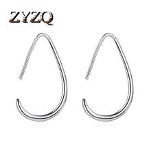 ZYZQ Simple Drop Earrings Personality Geometric Temperament Wild Earrings Minimalist Earrings 2024 - buy cheap