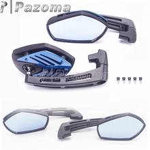 Universal Motorcycle Handlebar Mirror 8mm 10mm Bolt Rearview  Side Mirror For Yamaha Honda Street Bike Scooter Cruiser Chopper 2024 - buy cheap