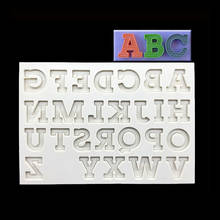 Capital Letter Alphabet Silicone Mold Fondant Cake Chocolate Mold For The Kitchen Decorating Tools 2024 - buy cheap