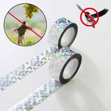 Garden Pest Control Fox Pigeons Non-toxic Repeller Ribbon Tapes Bird Proof Belt Laser Strong Reflective Scare Audible Repellent 2024 - buy cheap