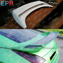 Para nissan 350z fibra de vidro spoiler traseiro corpo kit estilo do carro auto tuning parte para 350z fibra vidro nism versão 2 spoiler traseiro 2024 - compre barato