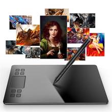 VEIKK A50 8192 Level Battery-free Pen 8 Key Support Windows Mac Digital Graphic Tablet for Drawing & Game 2024 - buy cheap