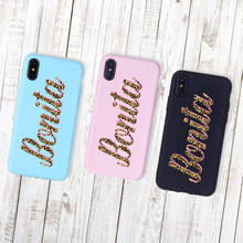 Sexy Leopard Personalized Customize Name Initials Soft Silicone Candy Case For iPhone 11 Pro XR 8 8Plus X XS Max 6S 7 7Plus 2024 - купить недорого