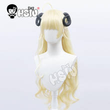 Sunomaki Watame-Peluca de Anime VTuber Hololive Watame HSIU, pelo rizado de color de marca, no incluye accesorios para el cabello 2024 - compra barato