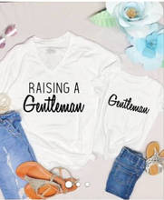 Raising A Gentleman Funny Graphic 90s Aesthetic Women Tshirt Fashion 100% Cotton Female Clothing Crew Neck Short Sleeve Top Tees 2024 - buy cheap