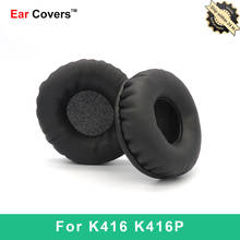 Ear Pads For AKG K416 K416P Headphone Earpads Replacement Headset Ear Pad PU Leather Sponge Foam 2024 - buy cheap