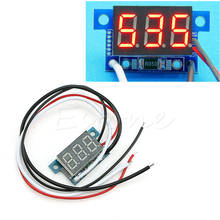 Mini LED 0-999mA DC 4-30V Digital Panel Ammeter Amp Ampere Meter with Wire New 2024 - buy cheap