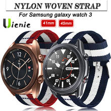 Nylon Strap For Samsung galaxy watch 3 45mm 41mm band Sport watchband Wrist Bracelet 20mm 22mm watch band galaxy watch 46mm 2024 - buy cheap