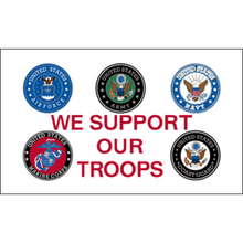 60X90/90X150CM We Support Our Troops Flag For Decoration 2024 - buy cheap