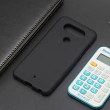 AMMYKI 5.2'For LG Q8 Case Hot High quality Non-slip  soft Black silicone phone cover cases 5.2'For LG V20 Mini H970 case 2024 - buy cheap