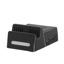 10 pcs a lot Portable Charging Stand Mini Docking TV Converter Charging Dock Game Stand for N-S for Switch 2024 - buy cheap