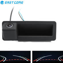 1080P MCCD Fisheye Lens Trajectory Tracks Trunk Handle Reverse Car Rear View Camera For BMW 3 Series 5 Series X5 X6 E46 E39 2024 - buy cheap