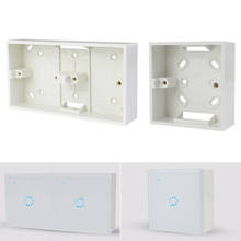 External Mounting Box 86mm*86mm*33mm 172*86*33mm Outside Wall Switches Sockets Box White External Cassette For Any Position 2024 - buy cheap