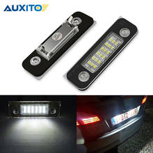 2pcs Canbus White LED License Plate Light Number Plate Lamps Fit For Ford Fusion Fiesta Mondeo No error Auto accessories 2024 - buy cheap