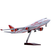 47cm Air India B747 B747-400 Aircraft Model 1/160 Scale Resin Plane Airplane with Light and Wheel F Collection Gift Toys Display 2024 - buy cheap