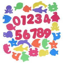 34 pçs bebê banho quebra-cabeças espuma flutuante brinquedo macio crianças flutuador brinquedo de banho infantil cedo brinquedos educativos forma animal água jogar brinquedos 2024 - compre barato