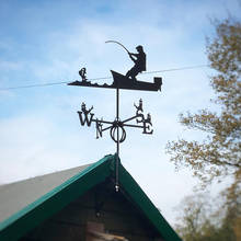 20-Inch Weathervane with Animal Ornament, Garden Stake Weather Vane Professional Measuring Tool Garden Yard, Easy to Assemble 2024 - buy cheap