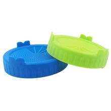 Plastic Sprouting Lid Mesh Cover for 86mm Wide Mouth Mason Sprout Jars Strainer 2024 - buy cheap