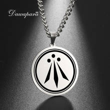 Dawapara Awen The Three Rays of Light Irish Celtic's Symbol Pendant Necklace Stainless Steel Jewelry 2024 - buy cheap