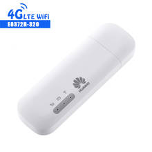 Разблокированный Huawei E8372h-320 e8372 Wingle LTE Универсальный 4G USB модем WIFI мобильный 2024 - купить недорого