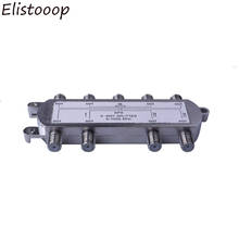 Divisor coaxial de sinal de tv, satélite e combinador de sinais, interruptor de cabo de 8 vias para divisor de sinal de tv 2024 - compre barato